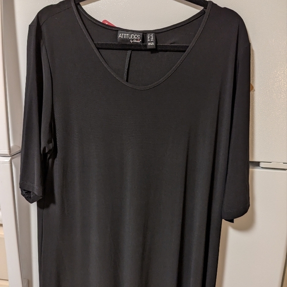 Black Dolman Sleeve Maxi Dress - Picture 1 of 1